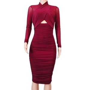 Bardot Aliyah Midi Dress Sz XS